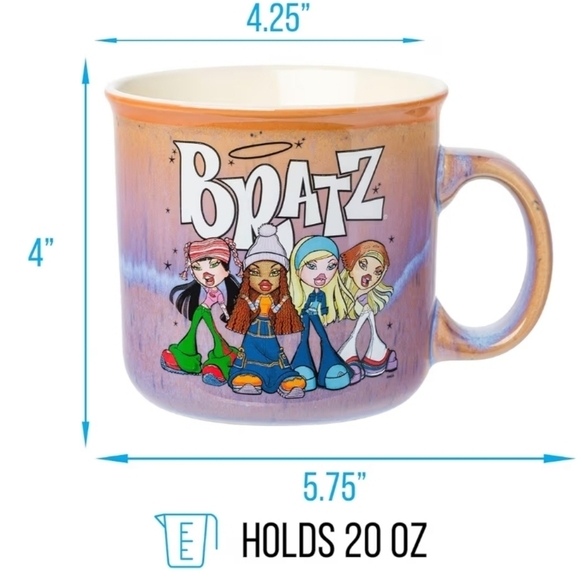 BRATZ CAMPER CERAMIC 20OZ MUG - Picture 2 of 5